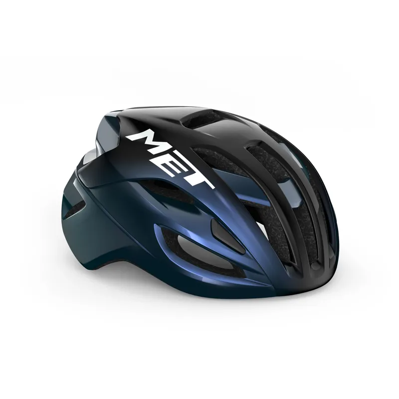 MET Rivale Road Cycling Helmet with MIPS - Blue Metallic